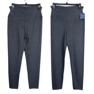 Tummy Tank slimming shaping control wear grey leggings Medium heather charcoal